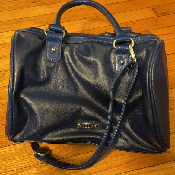 Navy blue shoulder bag - Picture 3 of 3
